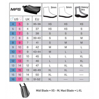 Scubapro S-Tek Modular System Open Heel Tech Fins 11