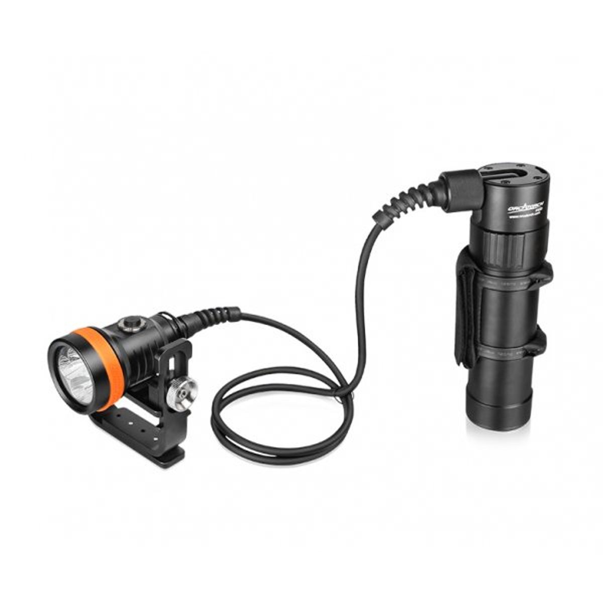 OrcaTorch Free Cable Angle Tec Diving Light D630 V2 4000 Lumen — 圖片 2