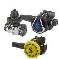 Scubapro MK17 EVO2 / C370 with R105 Octopus Regulator Set – INT / DIN 15