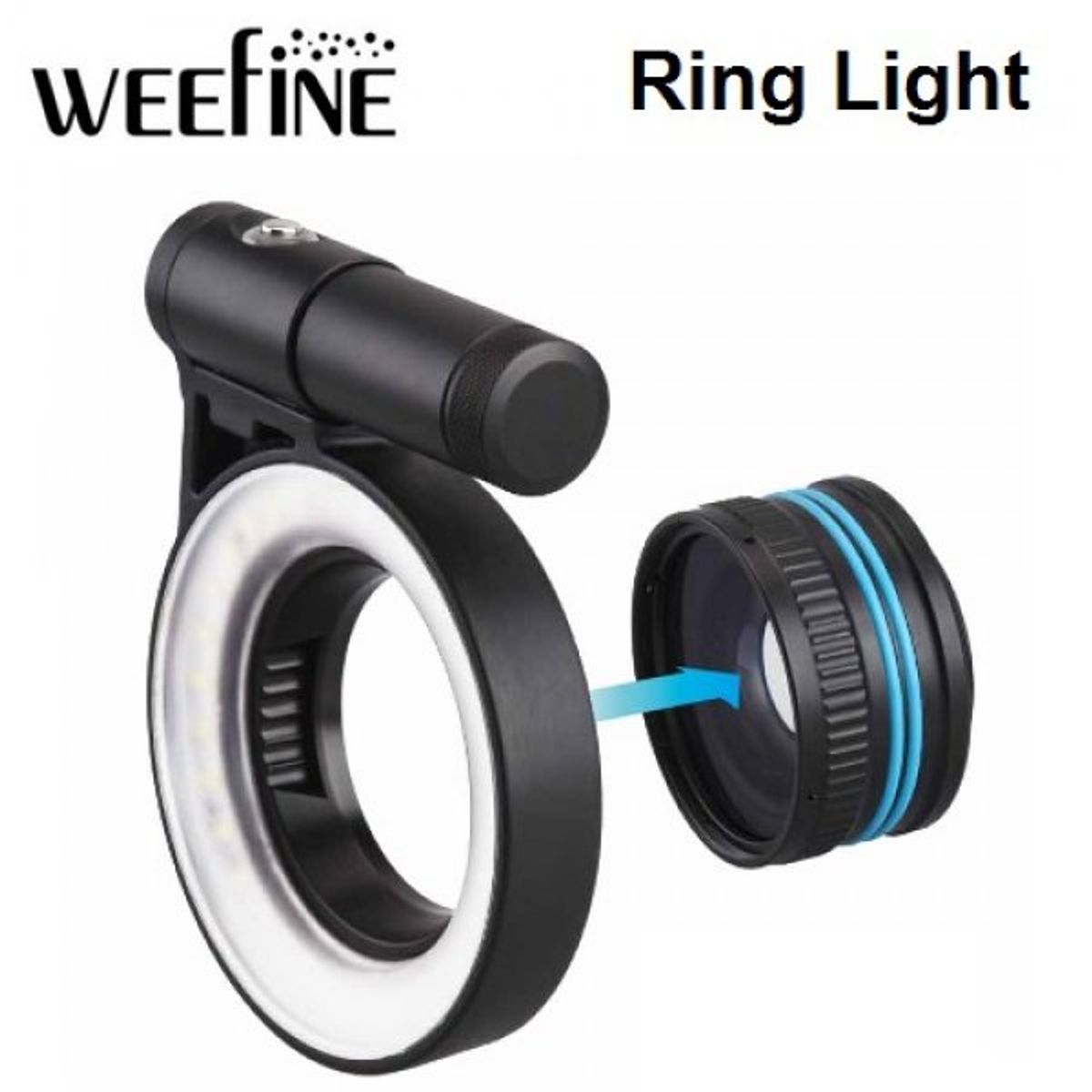 Weefine WF058 Ring Light 3000 Lumen Close-up Macro Photo Video Light — 圖片 5