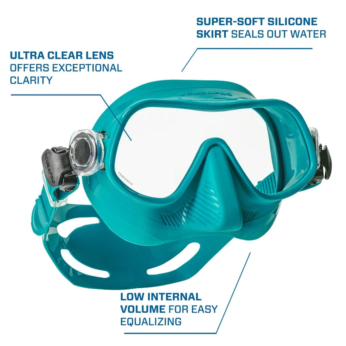 Scubapro Steel Pro Low Volume Diving / Freediving Mask — 圖片 11