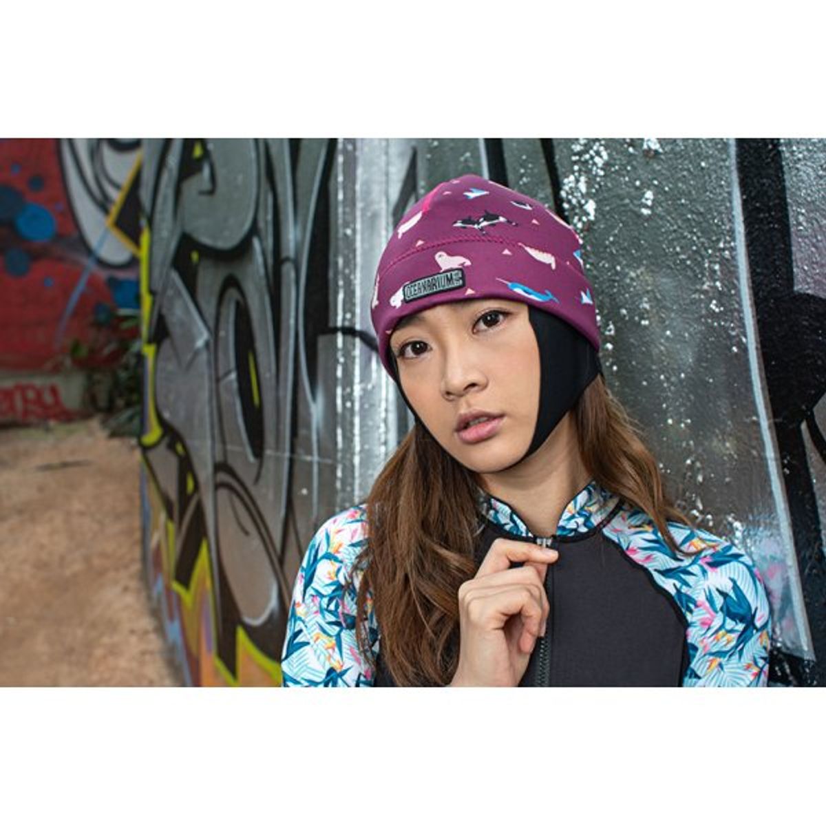Oceanarium Ocean Series Neoprene Beanie with Chin Strap — 圖片 21