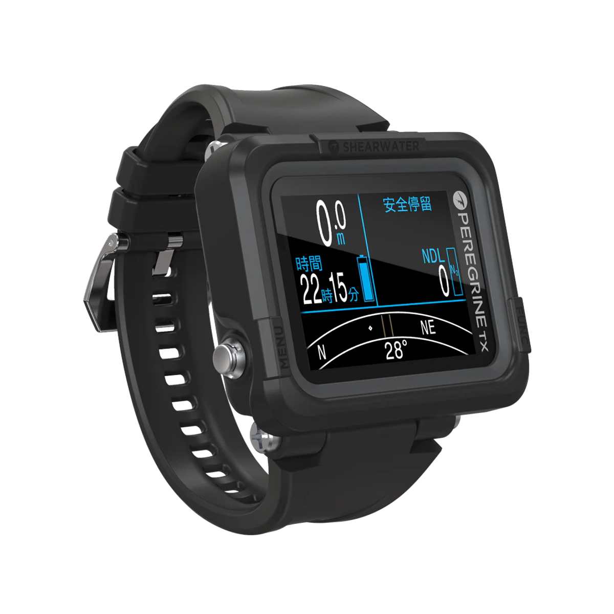 Shearwater 進階 Peregrine TX 兼容GPS傳感器潛水電腦 — 圖片 4