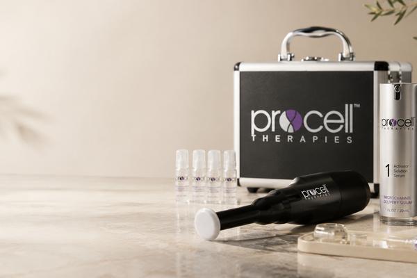 Procell Therapies microchanneling system with delivery serums