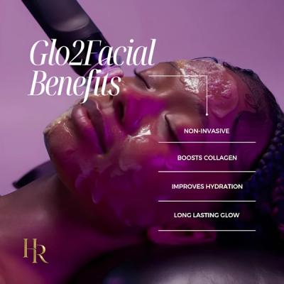 Advanced facial treatment room with hydrodermabrasion equipment at House of Rose