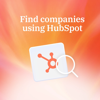 How to sell to companies running HubSpot