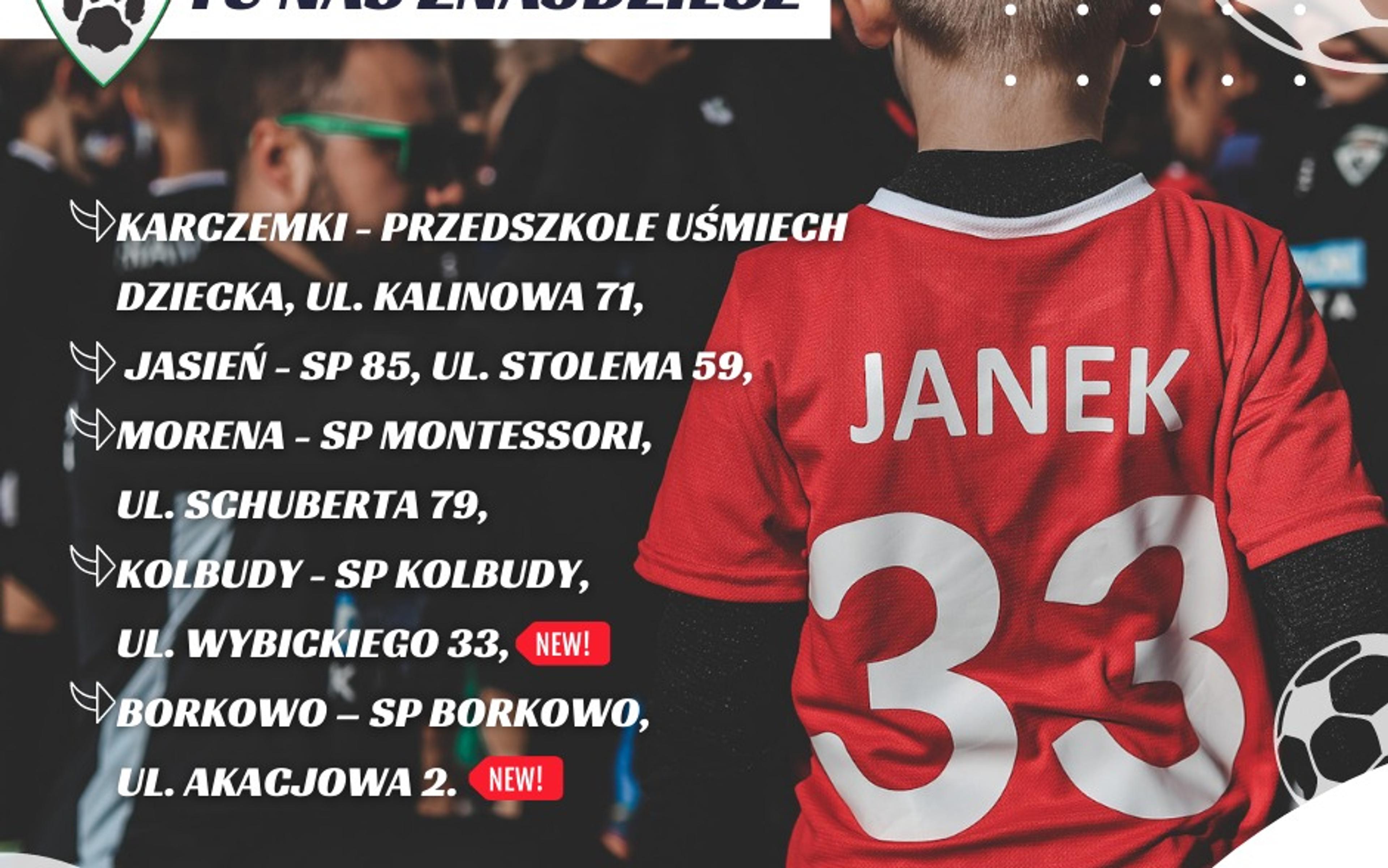 Zajęcia sportowe w przedszkolach i szkołach podstawowych 2022-2023