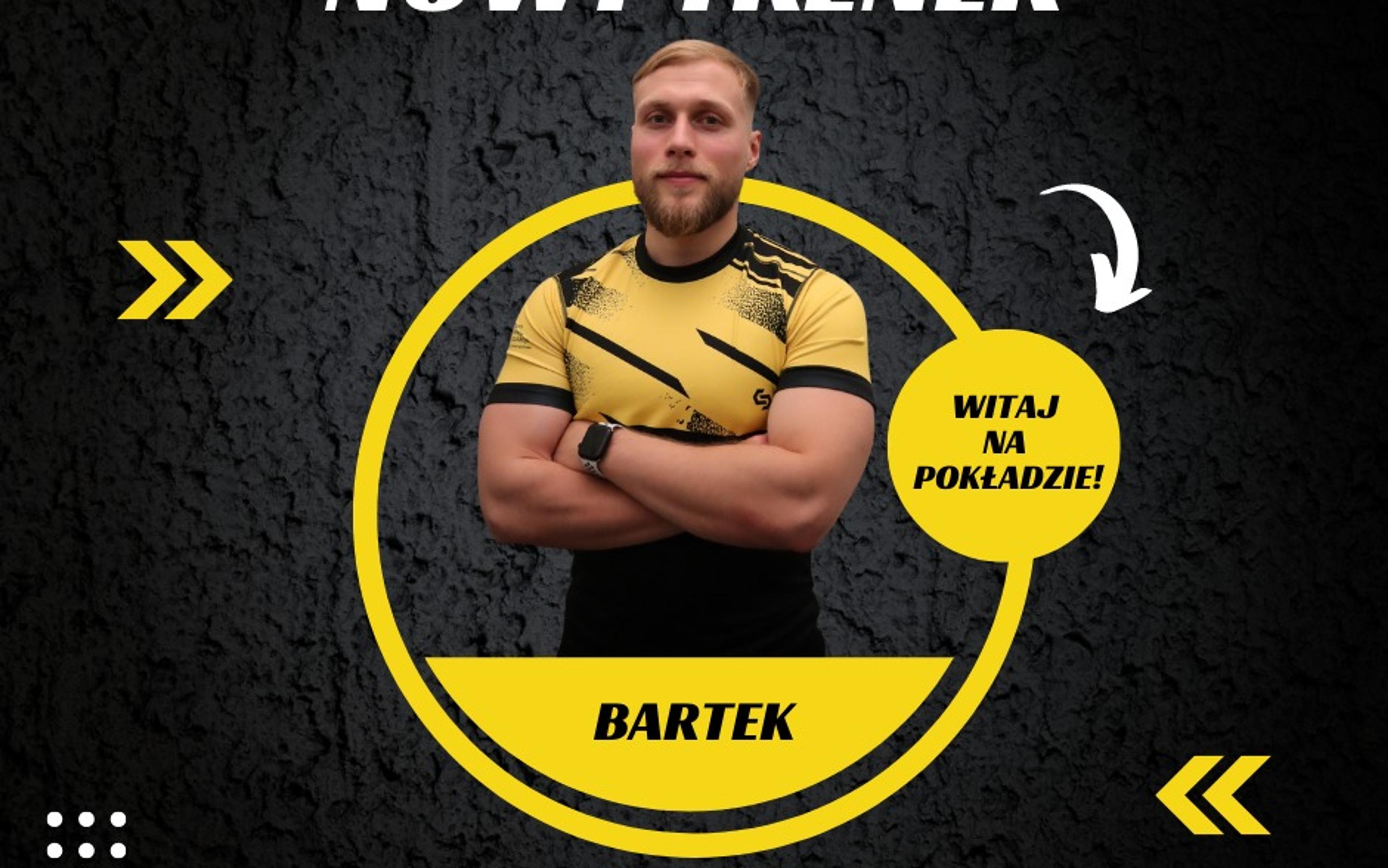 Bartek nasz nowy trener na siłowni i fizjoterapeuta