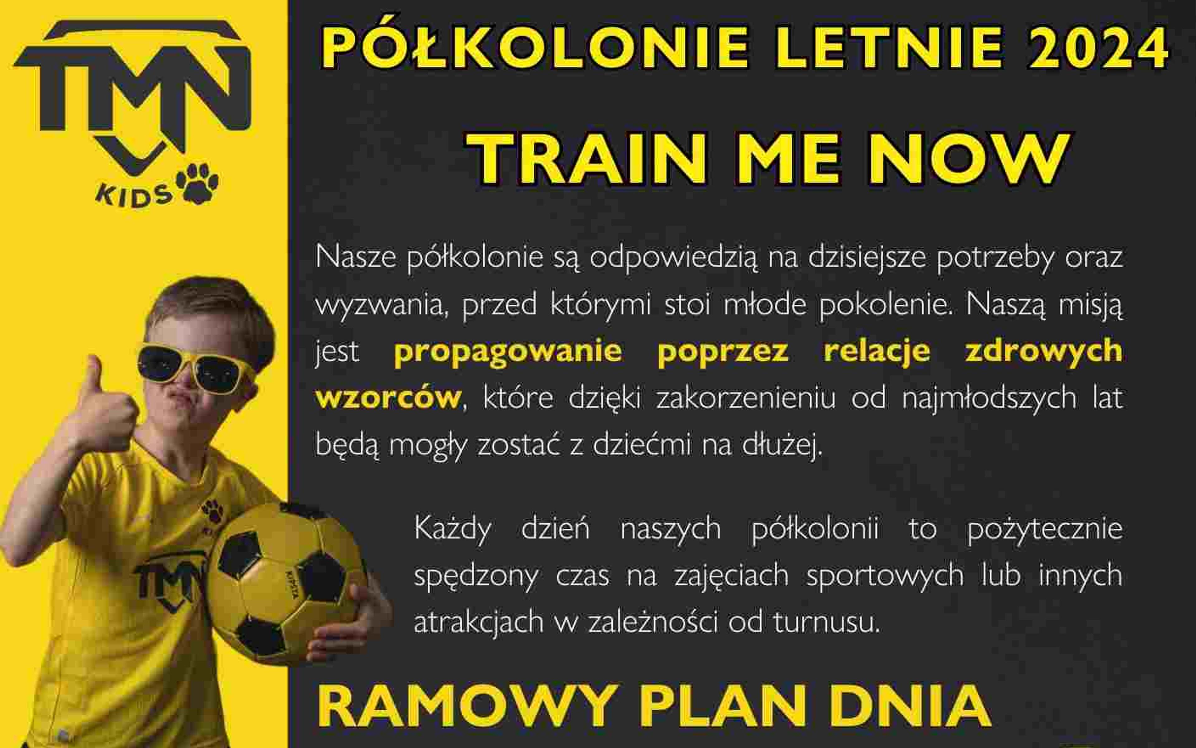 Półkolonie z TMN KIDS – Lato 2024
