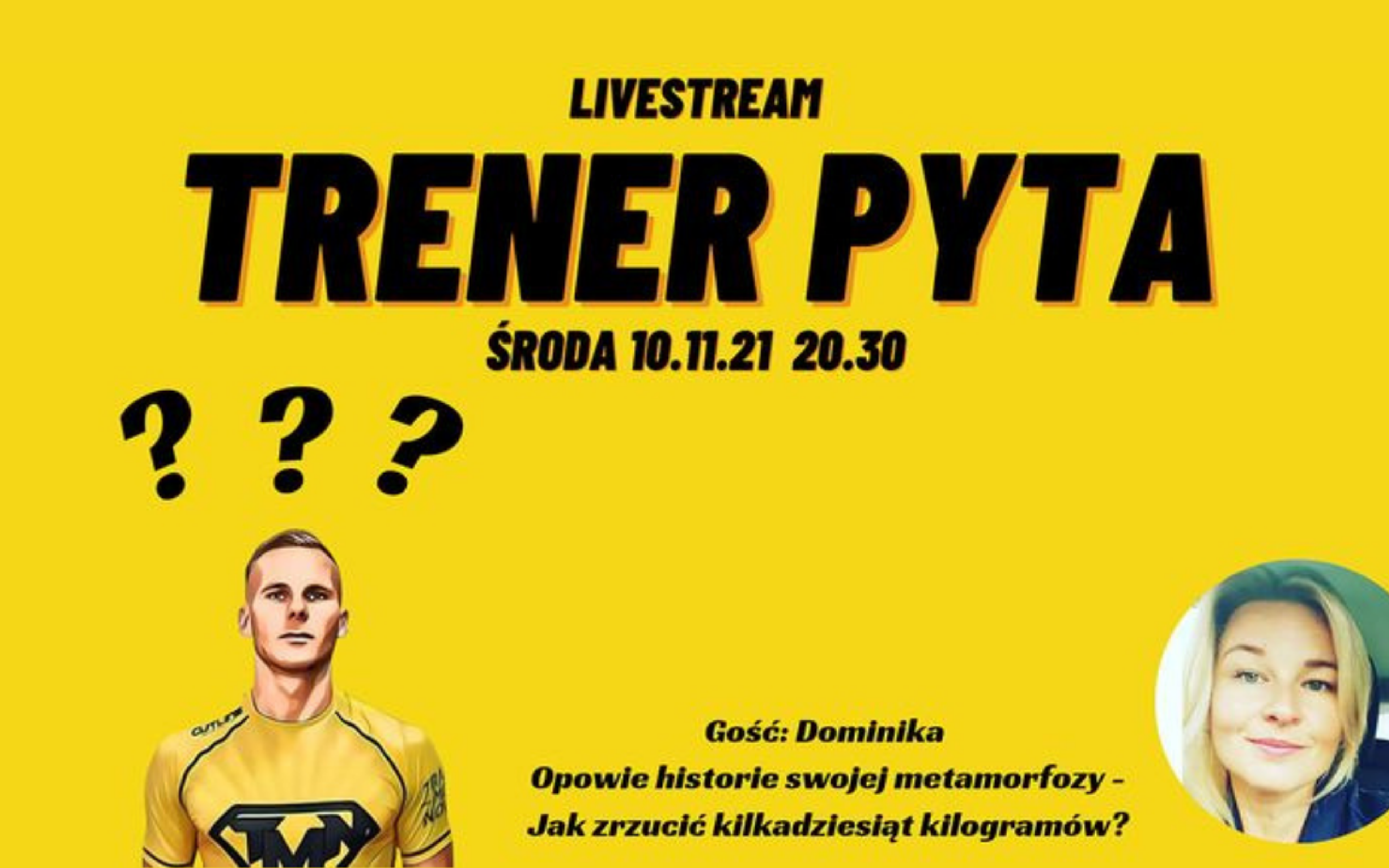Trener Pyta #1 Dominika – Jak schudnąć 30 kg?