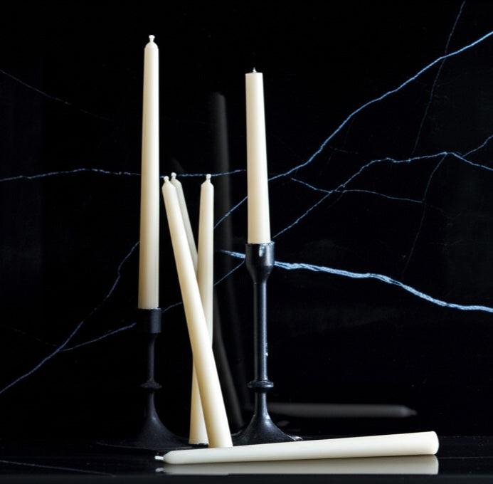 White Taper Candle for Rituals & Cleansing