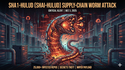 Sha1-Hulud (Shai-Hulud) Supply- Chain Worm Attack – blog post