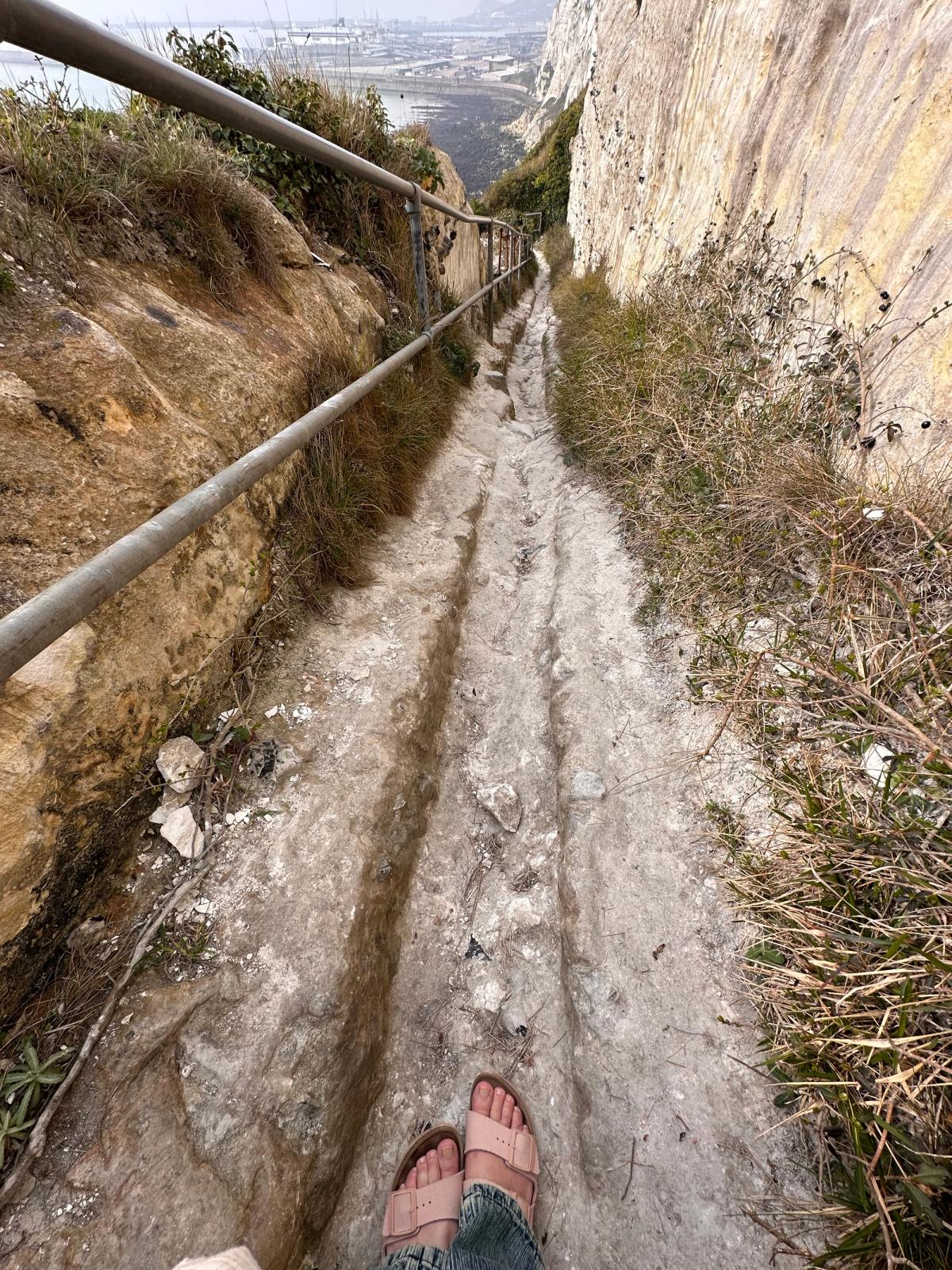 Zig Zag Path at Langdon Stairs