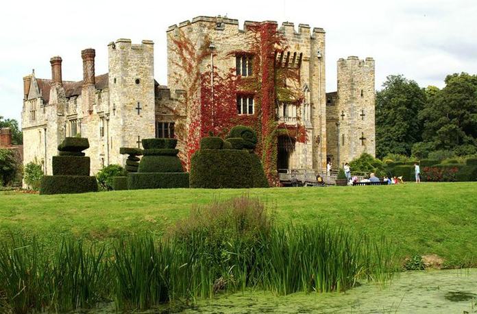 Hever Castle in Sevenoaks - safest places to buy a home in the UK