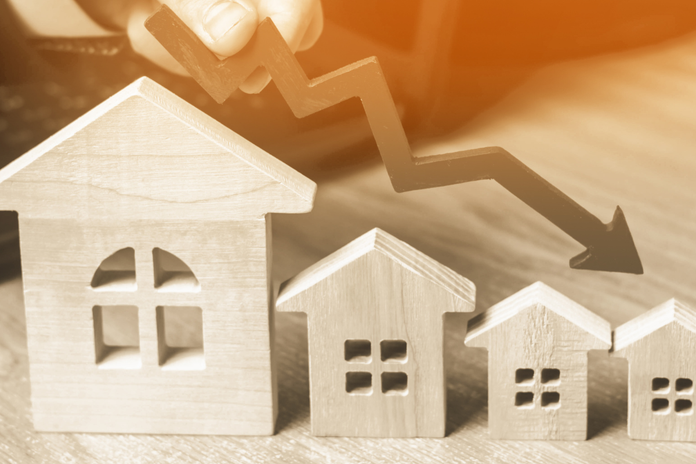 Housing market decline Jan 2023