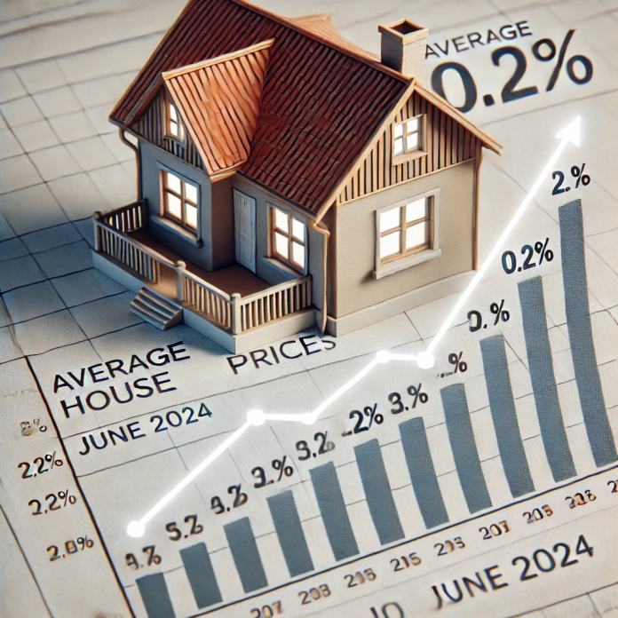 House Price Changes: Recent data shows that average house prices rose by 0.2% in June 2024