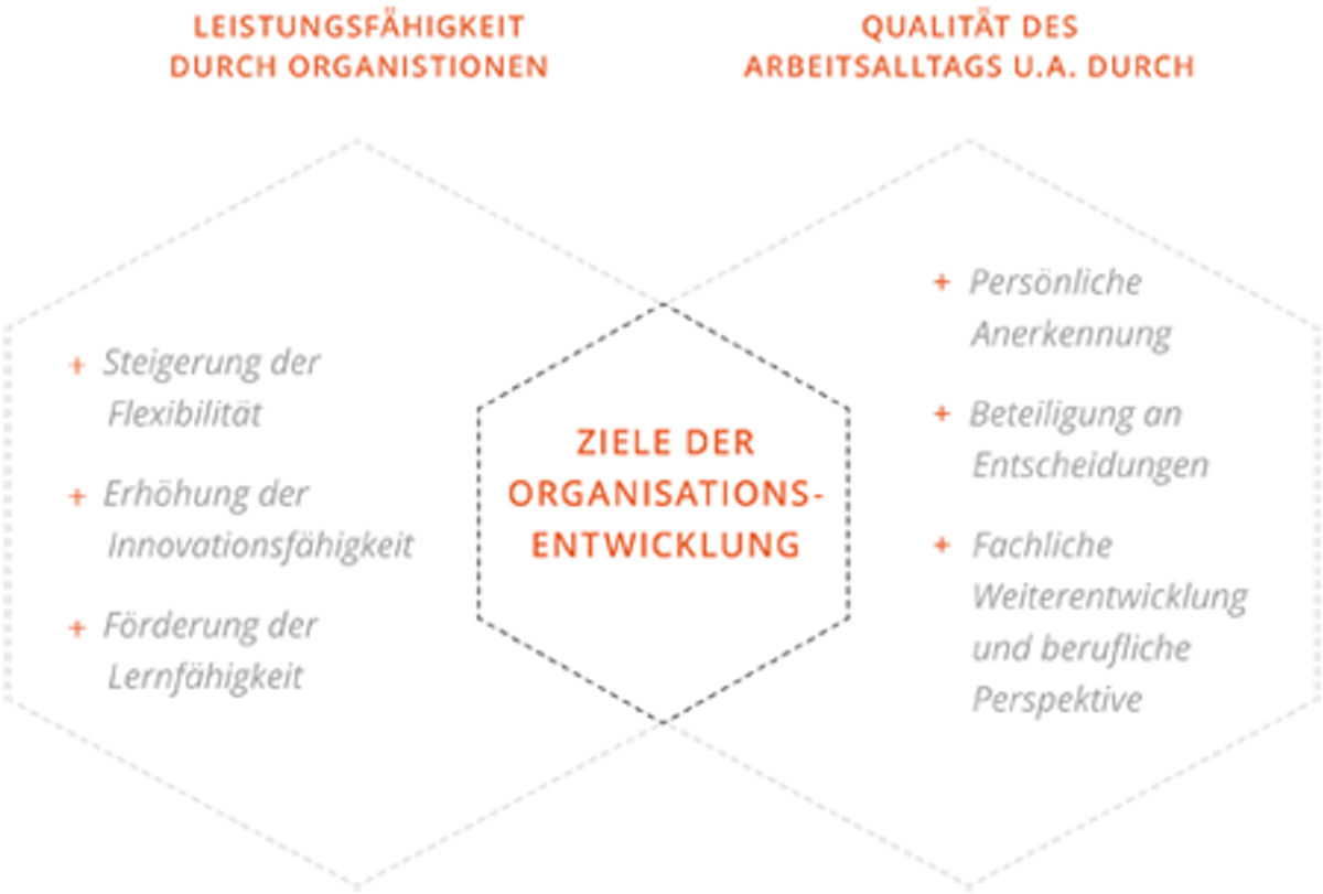 HRpuls Organisationsentwicklung - Steigerung der Effektivität der Leistungen und Verbesserung der Lebens- und Arbeitsqualität