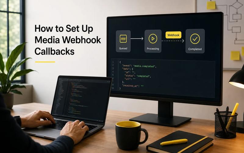 How to Set Up Media Webhook Callbacks