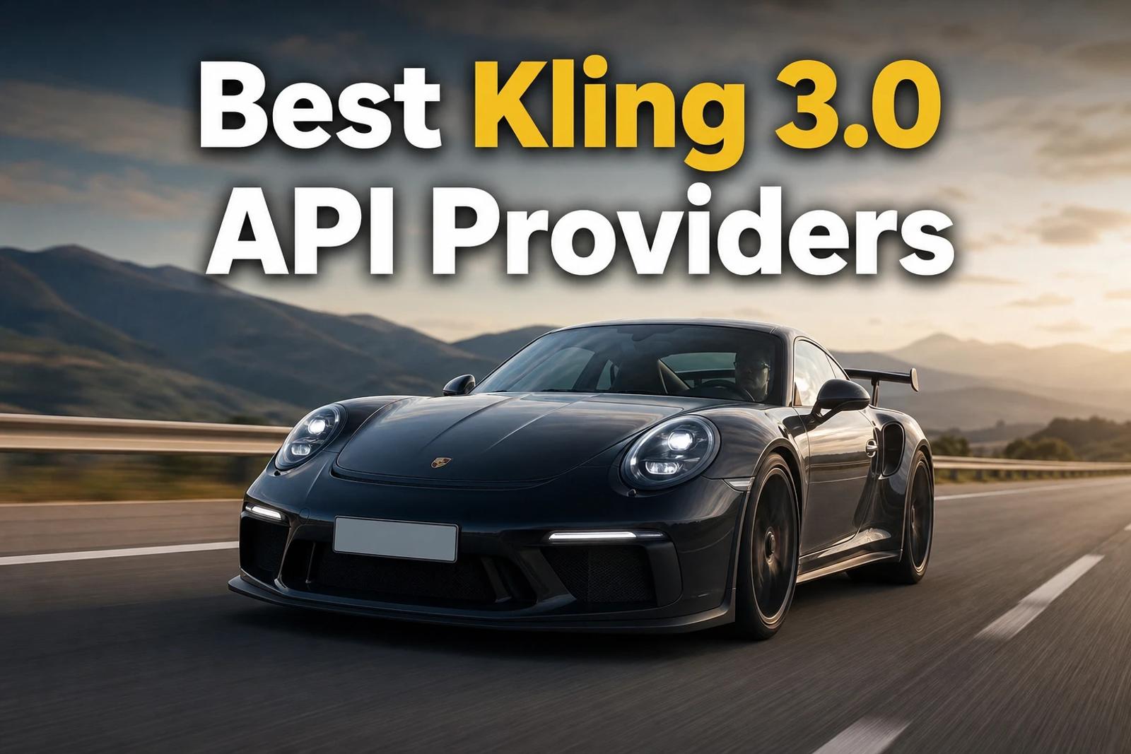 5 Best Kling 3.0 API Providers Compared (2026)