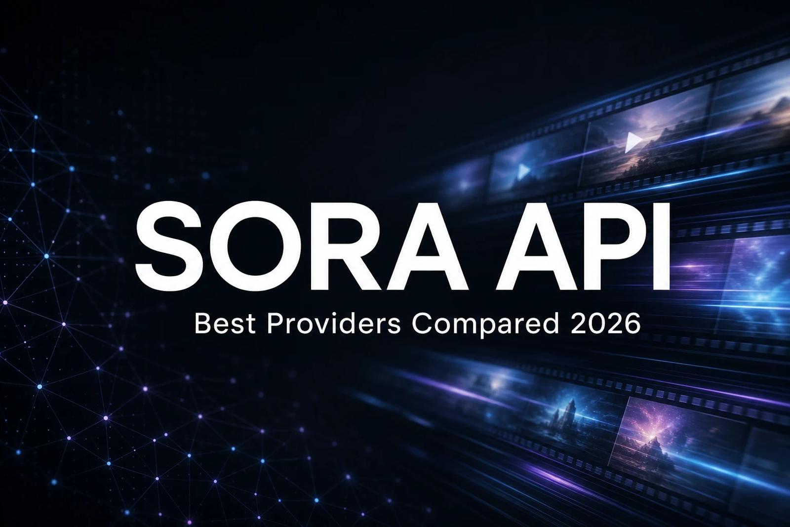 Best Sora API Providers Compared (2026)