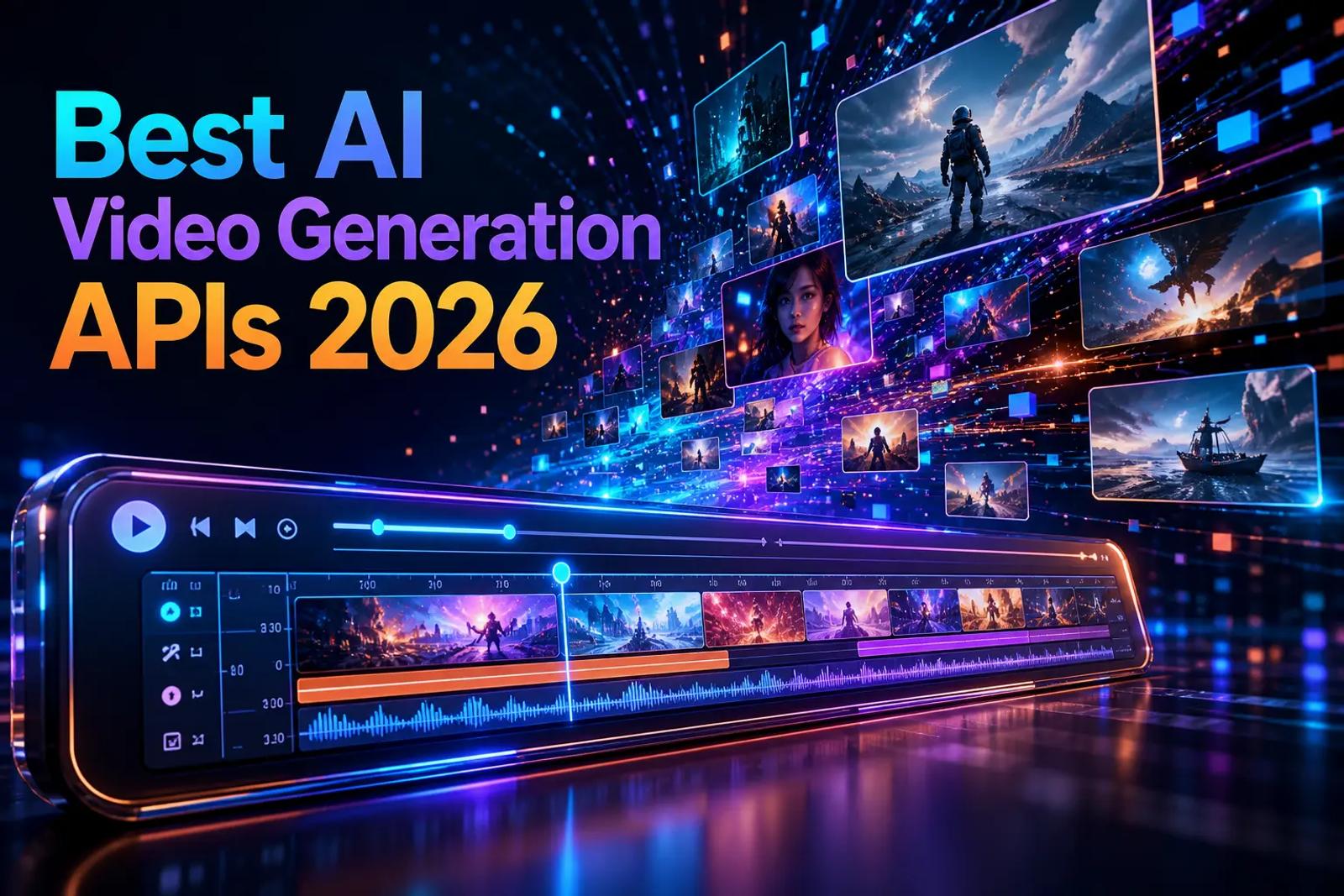 8 Best AI Video Generation APIs in 2026 (Sora, Veo 3, Kling, Runway, and More Compared)