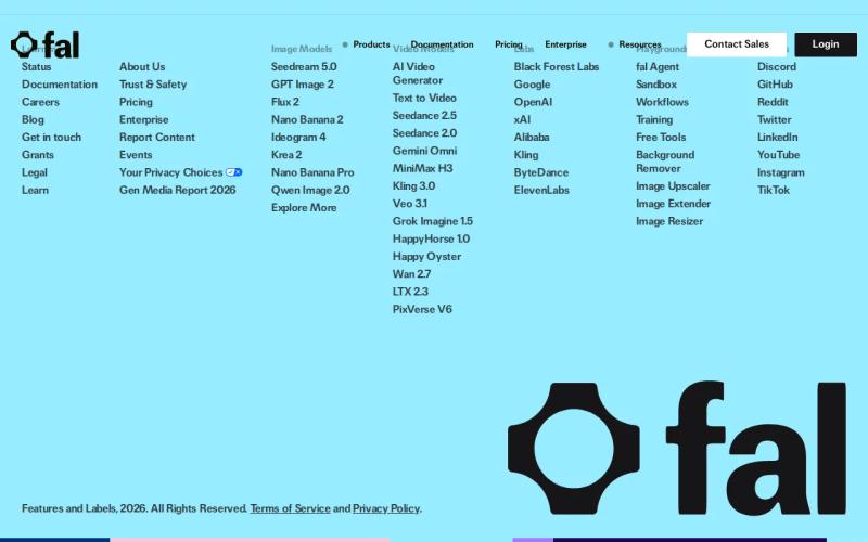 Fal AI: visual reference for 3. Fal AI, Low-Cost Image Generation
