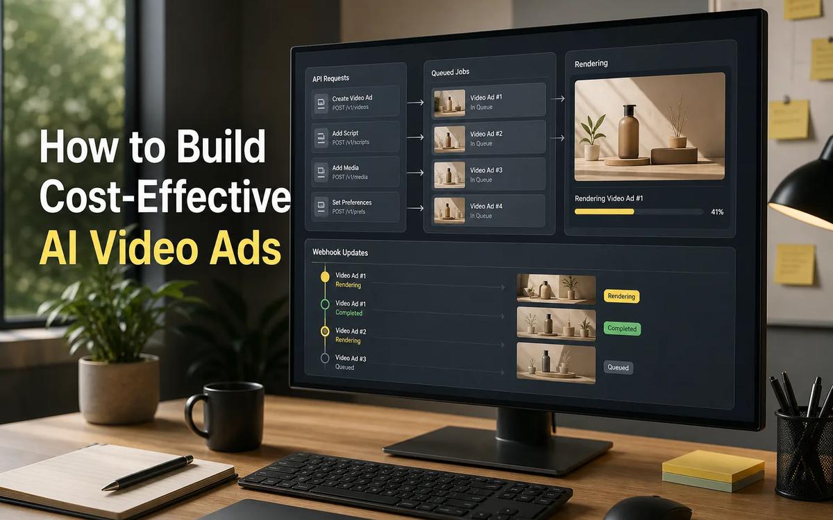 How to Build Cost-Effective AI Video Ads
