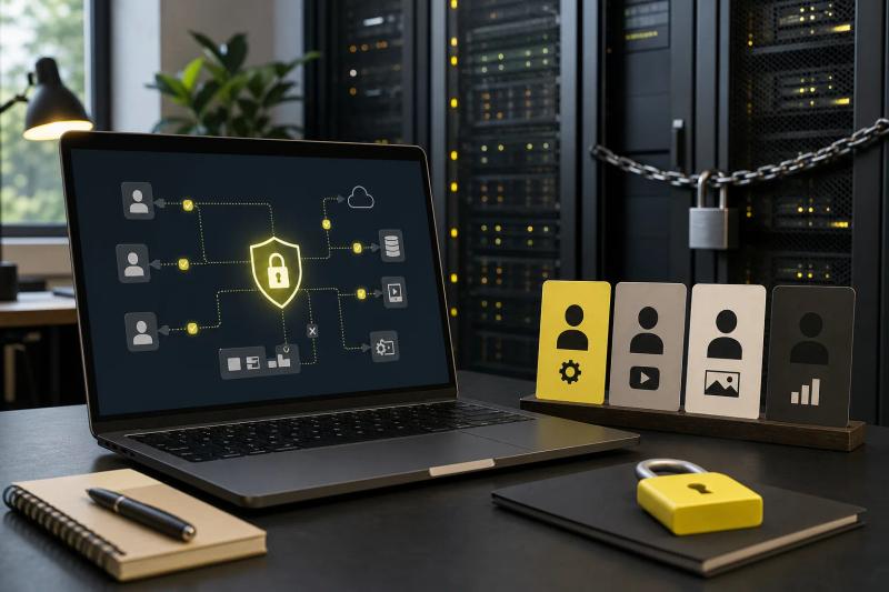 Least privilege access controls for AI media API security