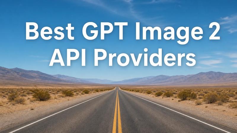 4 Best GPT Image 2 API Providers Compared (2026)