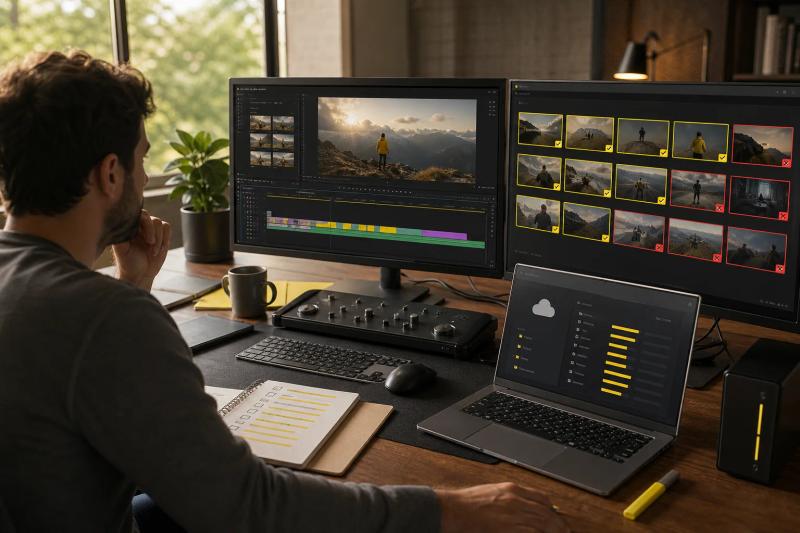AI video workflow with retries editing storage and delivery costs