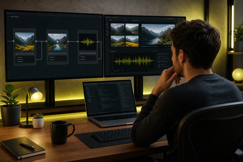 developer evaluating an AI media API for image video and music generation