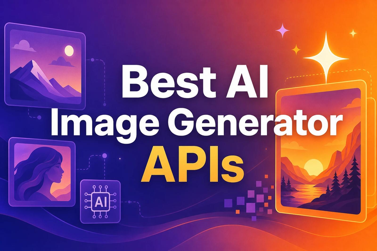 9 Best AI Image Generator APIs for Developers in 2026