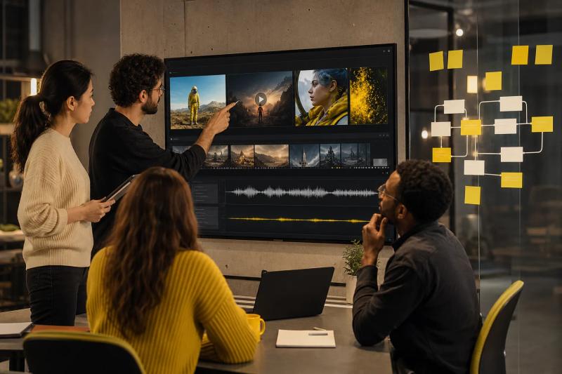 AI media generation use cases for images video and music
