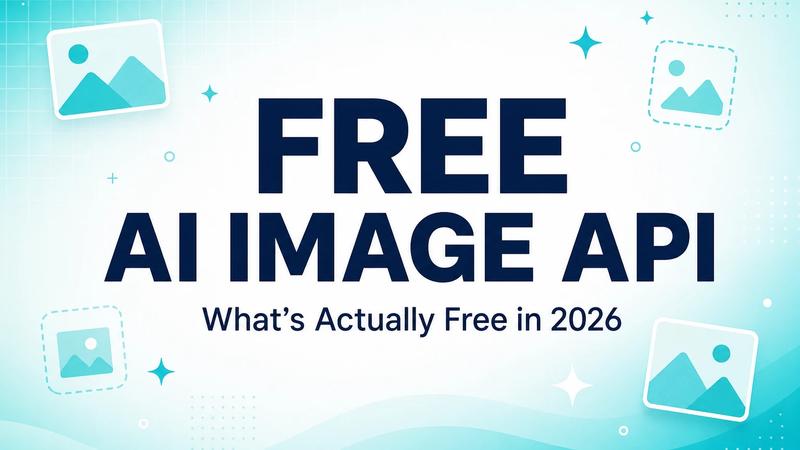 Free AI Image Generation API: What's Actually Free in 2026