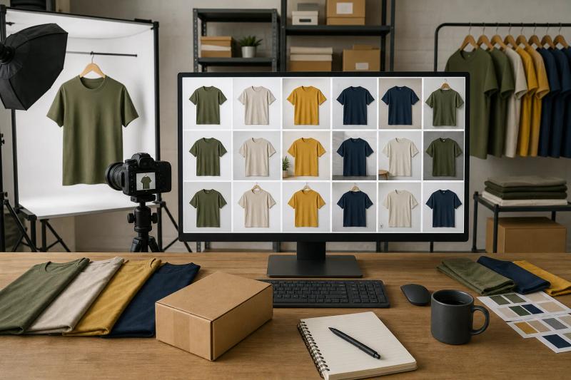 Illustration for Ecommerce Image-Generation APIs