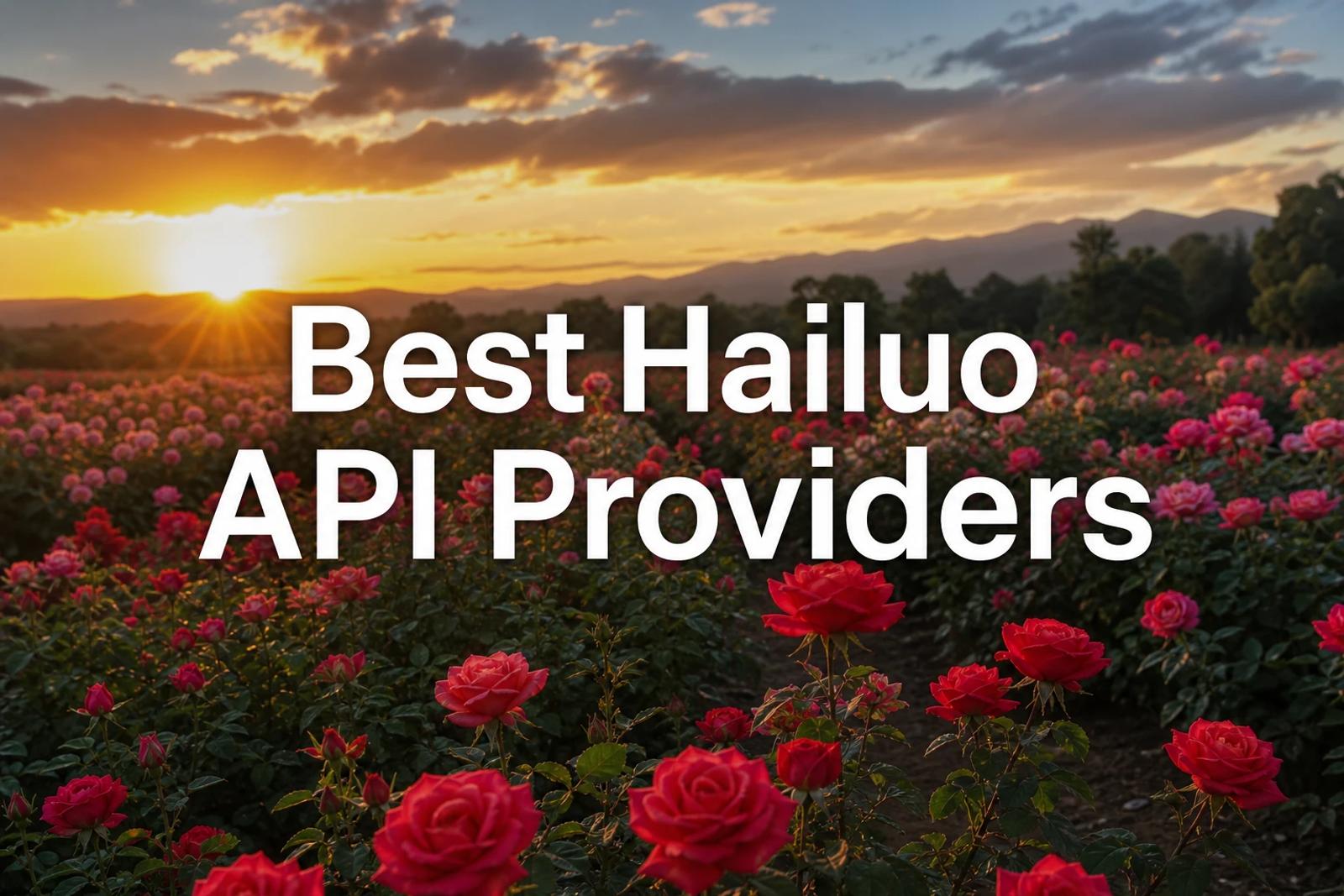 4 Best Hailuo API Providers Compared (2026)