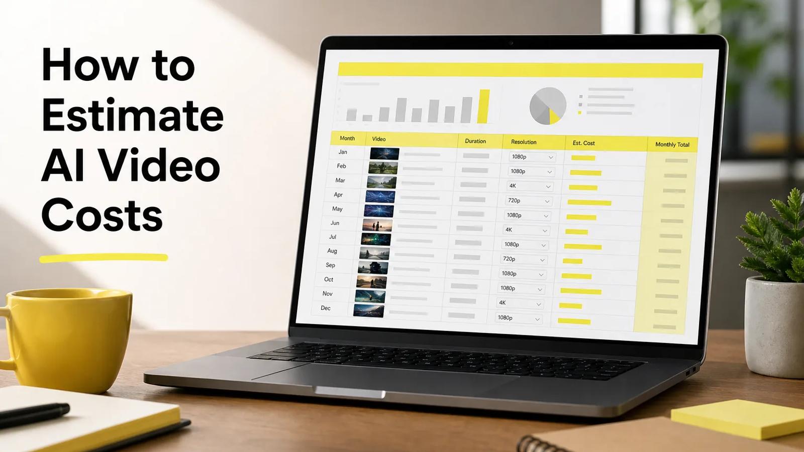 How to Estimate AI Video Costs