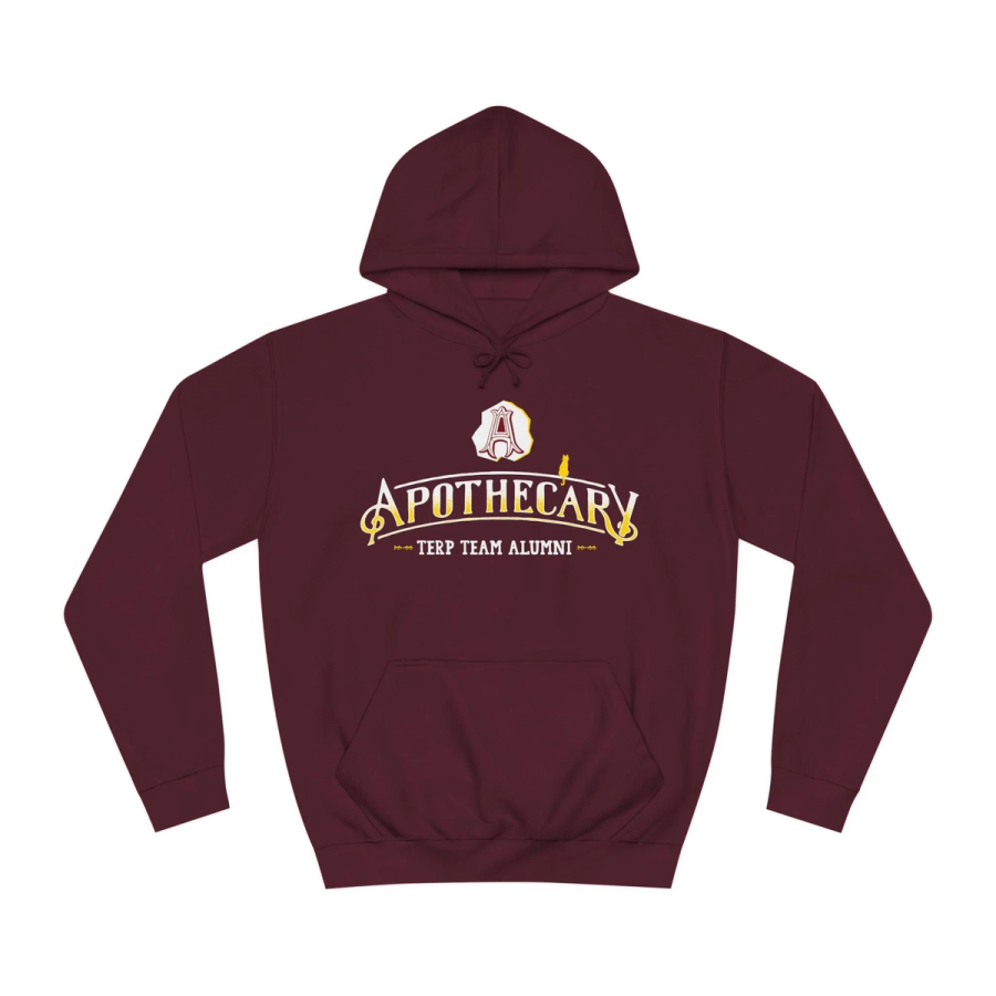 Apothecary Terp Team Alumni Unisex College Hoodie