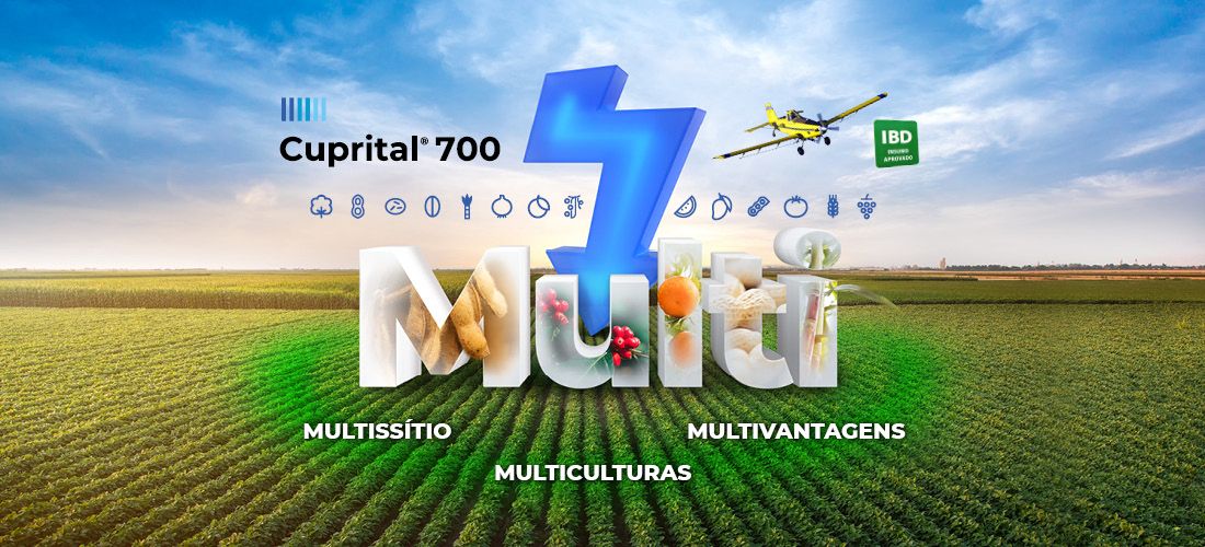 Cuprital 700 - O fungicida multibenefício