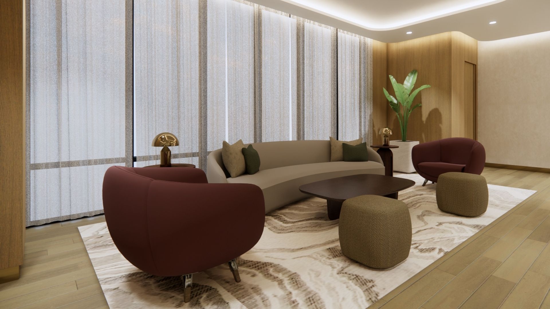 The Heights Katipunan Family Room Artist's Perspective