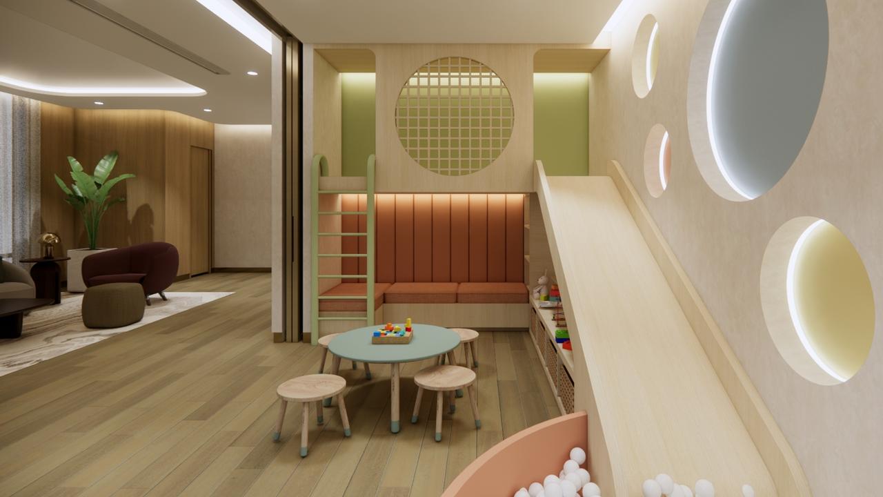 The Heights Katipunan Family Room Play Area Artist's Perspective