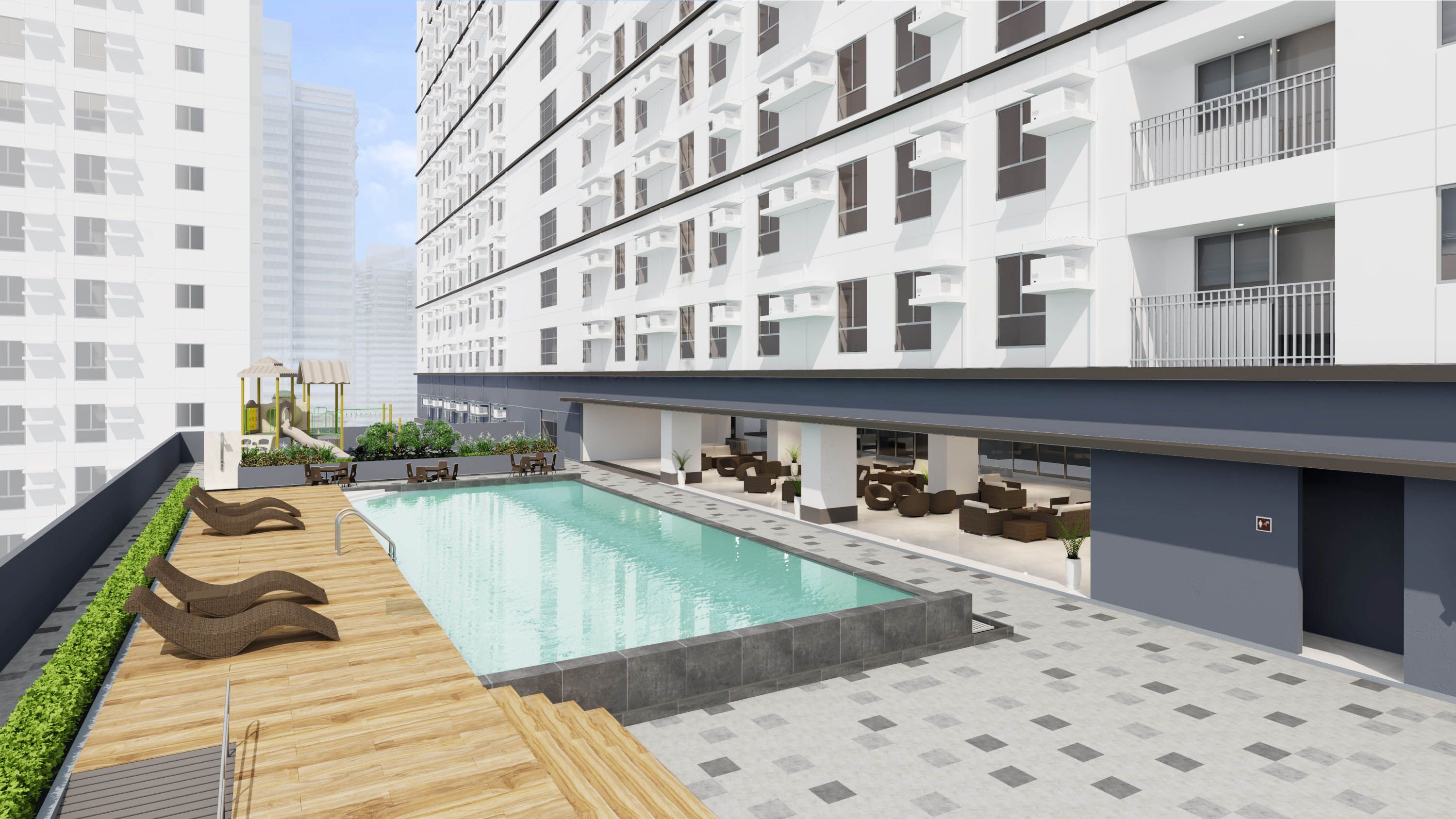 centralis pool area