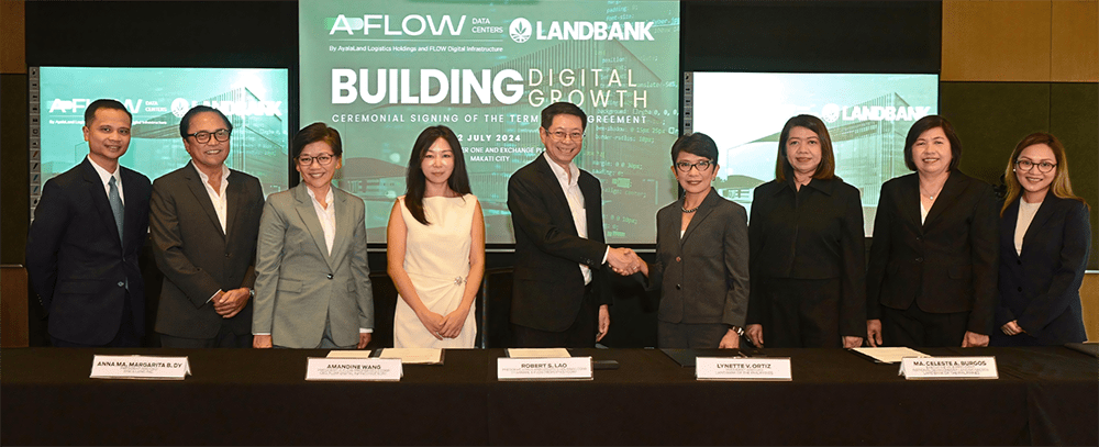 PR PHOTO A FLOW signs P billion Tranche Loan of aP billion Year Facility with LANDBANK