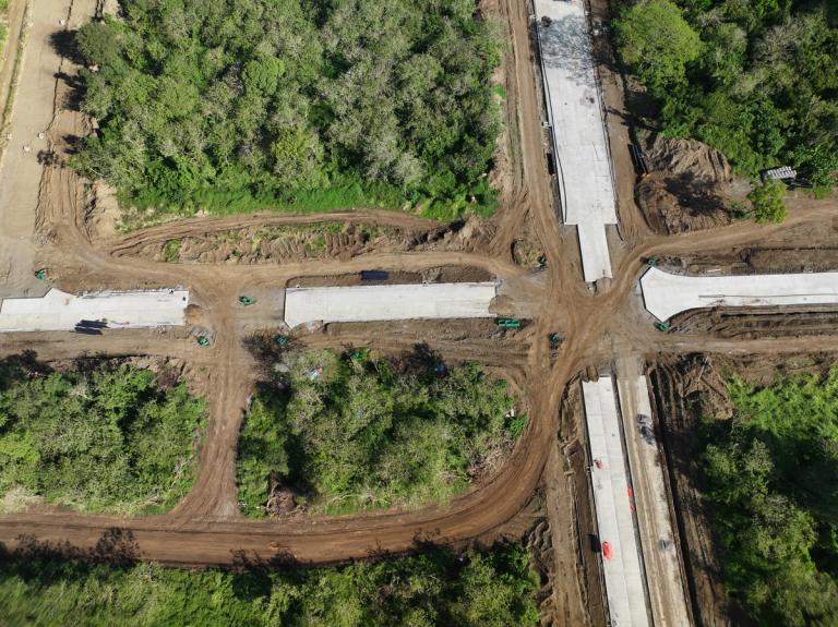 Land development for Batangas Technopark Phase 1 has reached 95% completion.