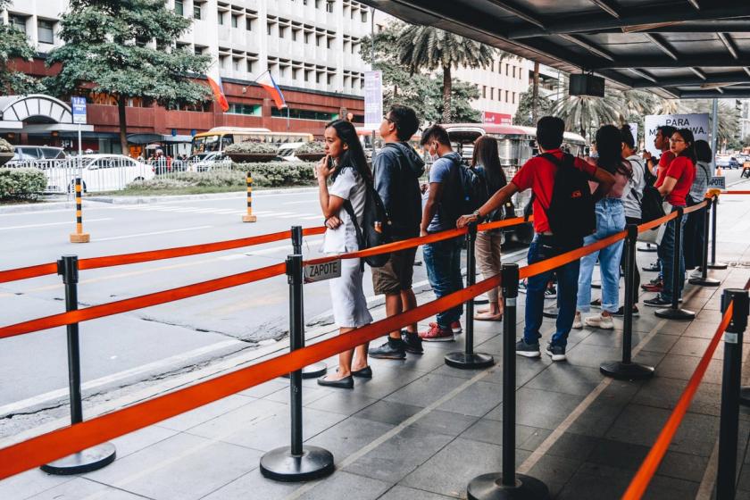 Bus and Jeep Terminals at Ayala Avenue