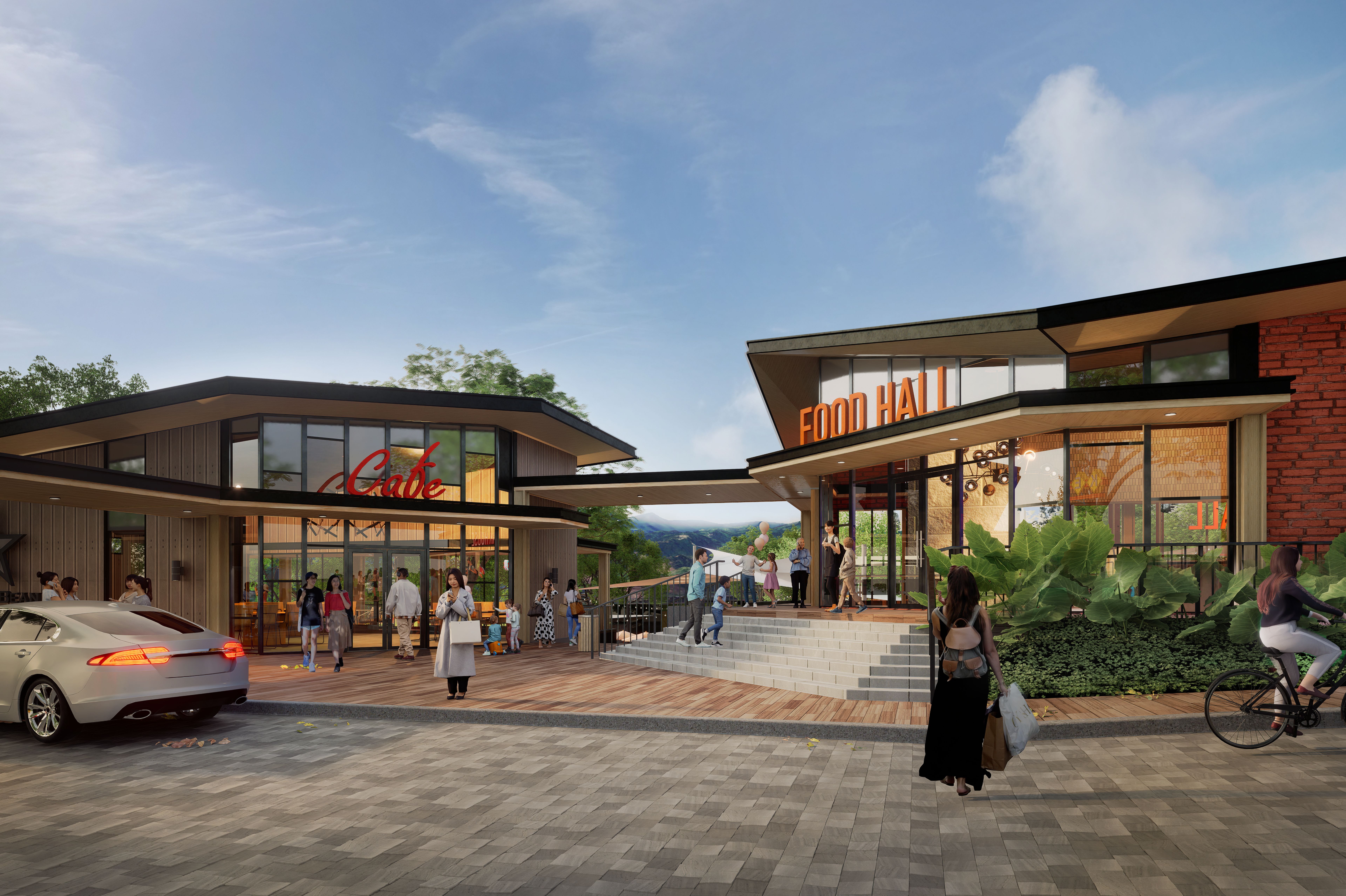 The Shops Alviera - Cafe & Food Hall (Artist's Rendering)