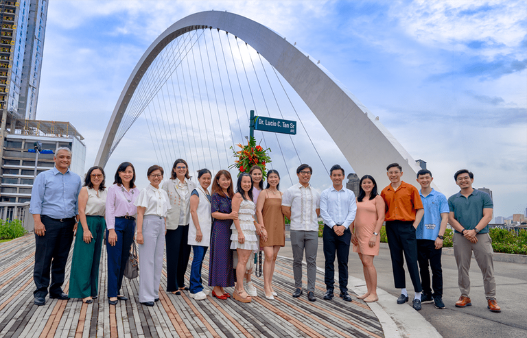 PR PHOTO Ayala Land and Eton Properties unveil Dr Lucio Tan Sr Avenue in Parklinks ()