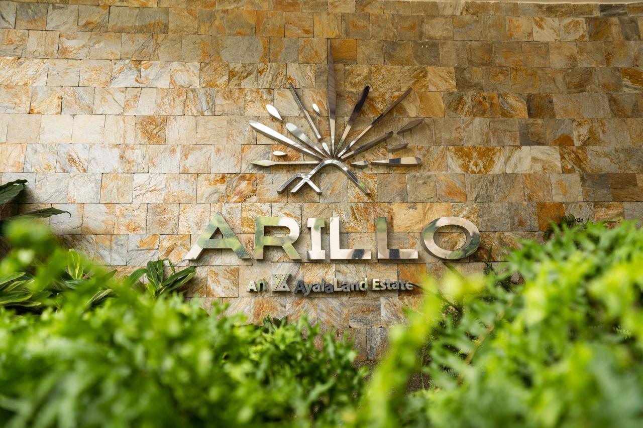 Exterior facade showing estate name at Arillo, Nasugbu, Batangas