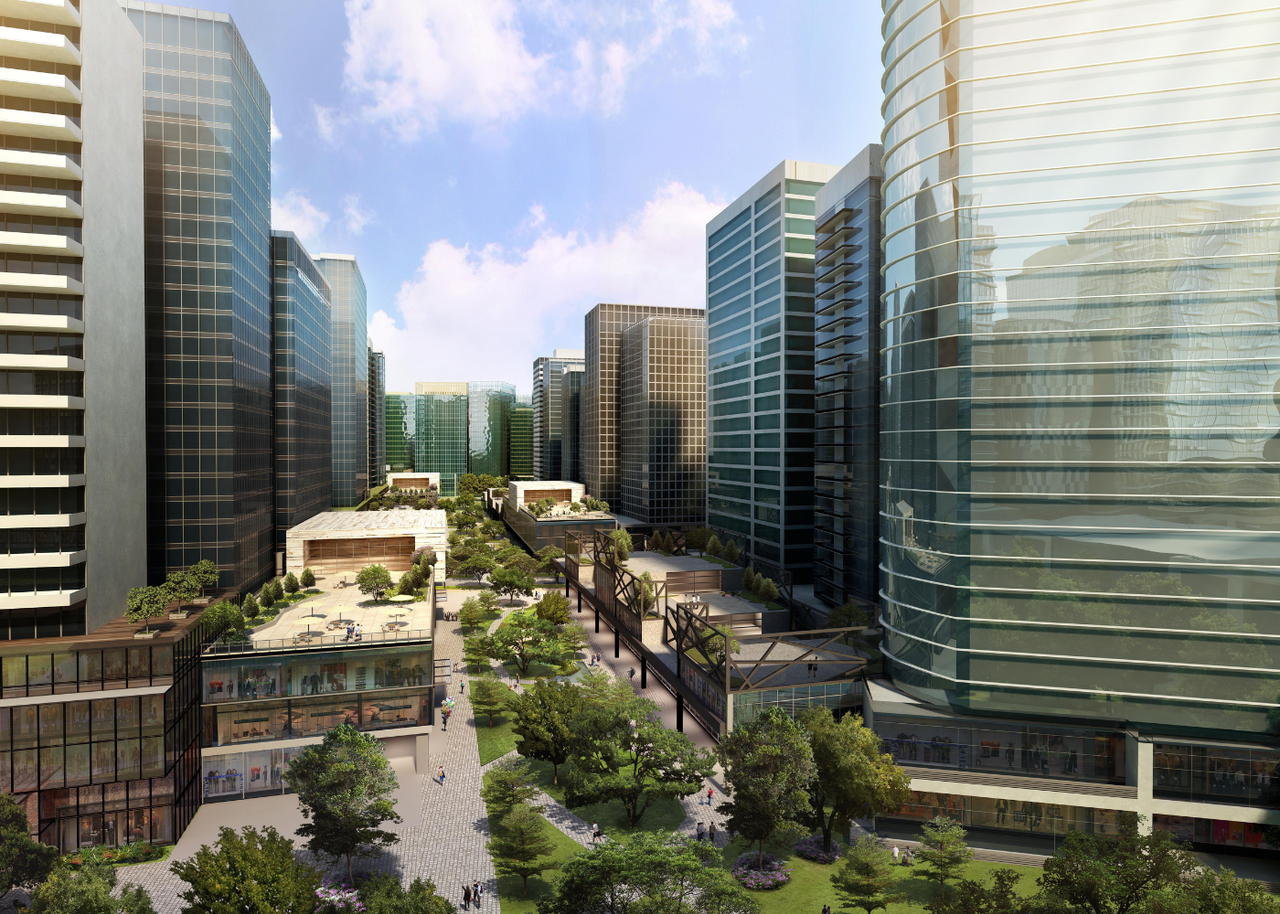 Retail Area at Evo City an Ayala Land Estates