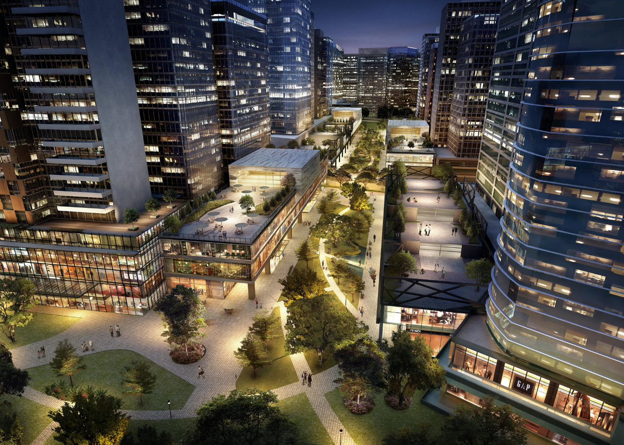 Retail area at Evo City an Ayala Land Estates
